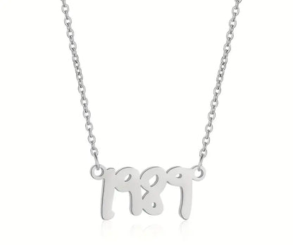 Taylor Swift 1989 Necklace