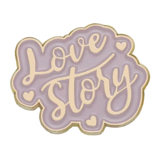 Pink Love Story Pin