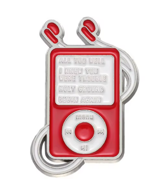 Taylor Swift iPod Enamel Pin